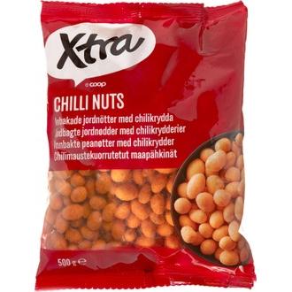 Xtra chilipähkinät 500 g