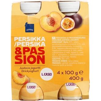 Rainbow juotava persikka-passionjogurtti 4x100g