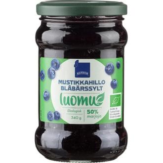Rainbow mustikkahillo luomu 340 g