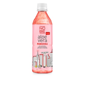Nobe Aloe Vera Mansikka 0,5l