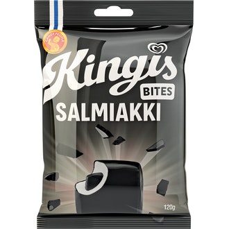 Candy People Kingis Bites Salmiakki 120g