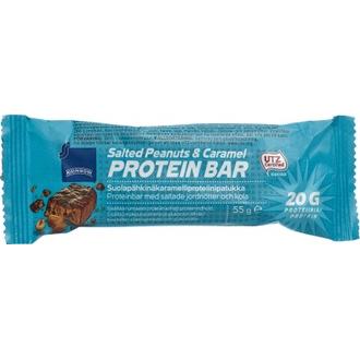 Rainbow 55 g suolapähkinä-karamelliproteiinipatukka