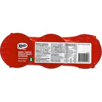 Xtra makrillifilee hiutaleina tomaattikastikkeessa 3 x 125/75g