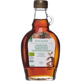 Änglamark vaahterasiirappi luomu 189 ml