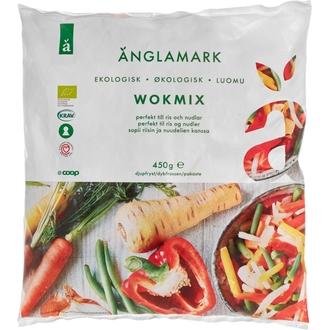 Änglamark Wok Mix vihannessekoitus luomu pakaste 450 g