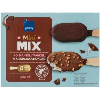 Mini Mix Jäätelöpuikot 8X55ml/40G