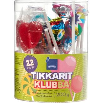 Rainbow tikkaripurkki hedelmä 200g