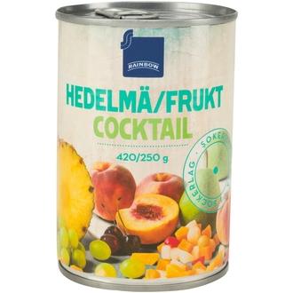 Rainbow hedelmäcocktail sokeriliemessä 420/250 g