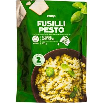 Coop pasta-ateria basilikakastikkeella 155 g