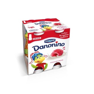 Danonino vadelmajogurttijuoma 4x100g