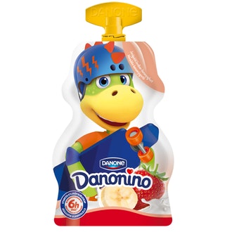 Danonino GO jogurtti 70g mansikka-banaani