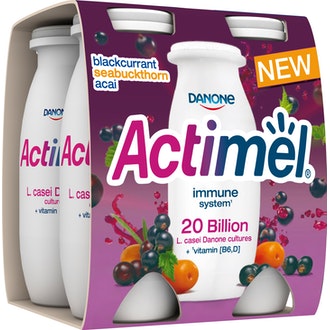 Danone Actimel  jogurttijuoma 4x100g mustaherukka-tyrni-acai