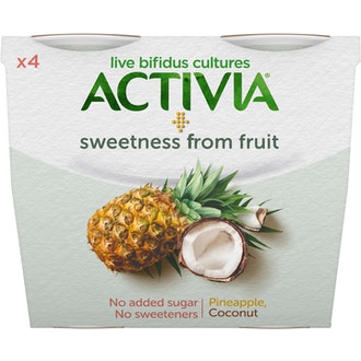 Danone Activia 4x110g trooppinen ananas-kookosjogurtti