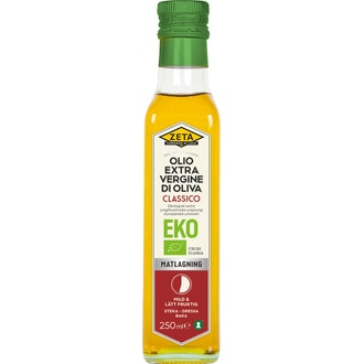 Zeta Extra Virgin Olive Oil 250ml Luomu