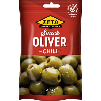 Zeta Snack Chilioliivit 70g