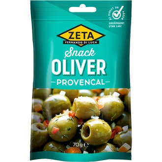 Zeta Snack Provencaloliivit 70g