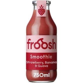Fazer Froosh hedelmäsmoothie 750 ml mansikka, banaani ja guava