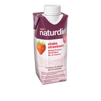 Naturdiet ateriankorvike mansikkajuoma 330ml