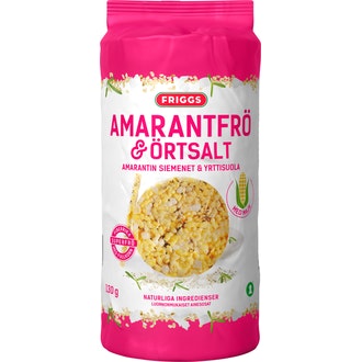 Friggs maissikakku 130g amarantin siemen & yrttisuola