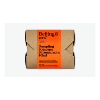 Beijing8 Dumpling soijapapu-sitruunaruoho 10kpl/180g pakaste