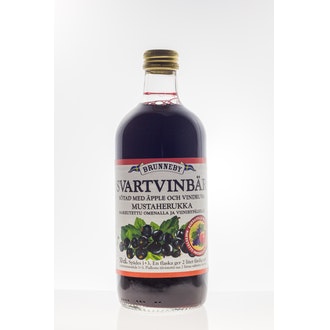 Brunneby mustaherukkamehu 0,5l sokeroimaton