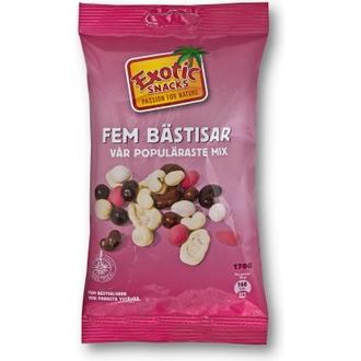 Exotic Snacks Viisi parasta ystävää 170g