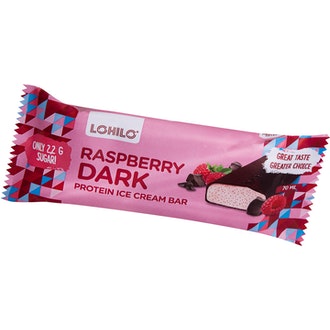 Lohilo proteiinijäätelö 55g raspb dark