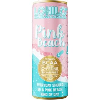 Lohilo Pink Beach Verigreipin Makuinen Bcaa-Aminohappoja Sisältävä Sokeriton Hiilihapotettu Energiajuoma 330Ml