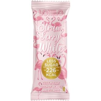 Lohilo 90Ml Strawberry White Proteiinijäätelöpuikko
