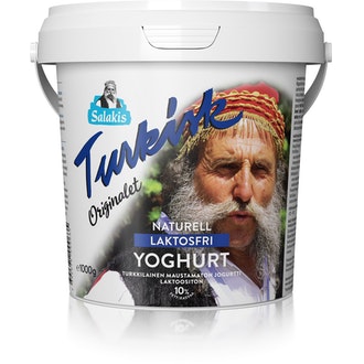 Salakis 1kg Laktoositon Turkkilainen Jogurtti 10%
