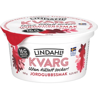 Lindahls rahka 150g mansikka