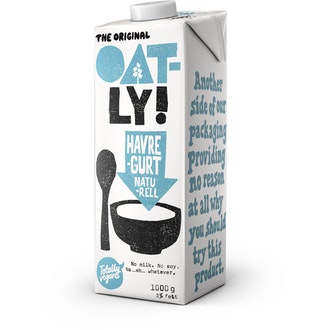 Oatly Havregurt Maustamaton 1L