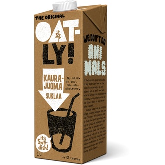 Oatly Kaurajuoma Suklaa 1L