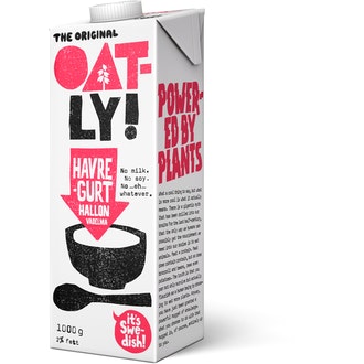Oatly havregurt 1kg vadelma