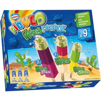 Pirulo Kaktus Parade Limonadijääpuikko Monipakkaus 9X48g/45Ml