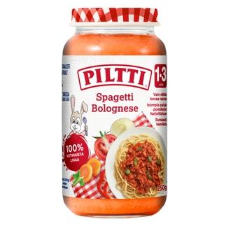 Piltti Taapero 250g Spagetti Bolognese lastenateria 1-3v