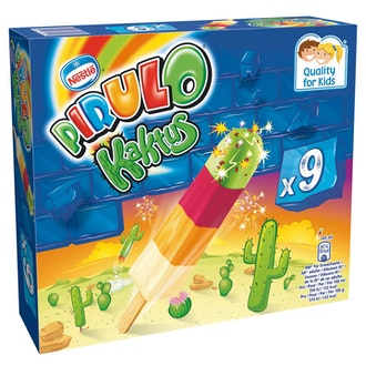 Pirulo 9x48g/0,45dl Kaktus limonadijää monipakkaus