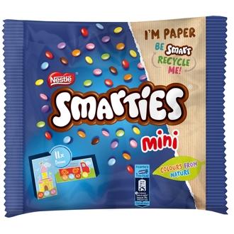Nestlé Smarties Mini 158g sokerikuorrutettuja maitosuklaarakeita