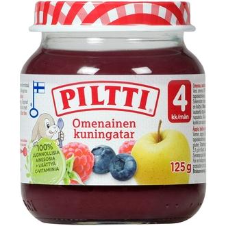 Piltti 125G Omenainen Kuningatar Marja- Ja Hedelmäsose 4Kk