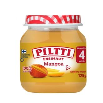 Piltti Ensimaut 125G Mangoa Hedelmäsose 4Kk