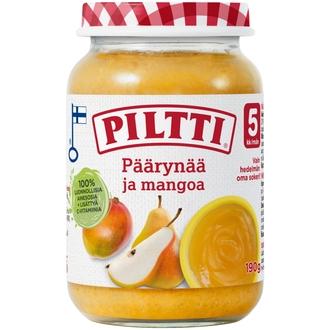 Piltti 190G Päärynää Ja Mangoa Hedelmäsose 5Kk
