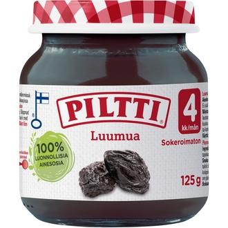 Piltti 125G Luumua Hedelmäsose 4Kk