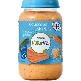 Nestlé Naturnes 220G Kuskusia Ja Lohta Lastenateria 15Kk