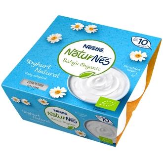 Naturnes Luomu Luonnonjogurtti 4X90g 10Kk