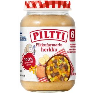 Piltti 190G Pikkufarmarin Herkku Lastenateria 6Kk