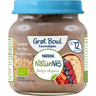 Nestlé Naturnes 125G Luomu Summer Berries Kauravälipala 12Kk