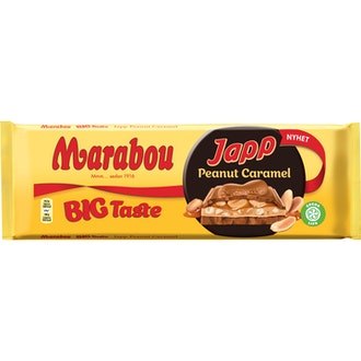 Marabou BigTaste Japp Peanut Caramel suklaalevy 276g