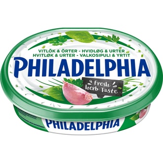 Philadelphia Valkosipuli & yrtit tuorejuusto 200g