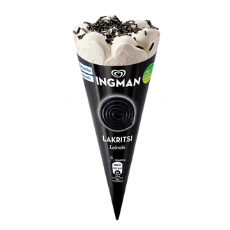 Ingman 120ml Lakritsiunelma laktoositon jäätelö