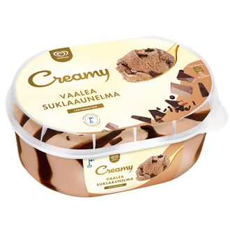 Ingman Creamy 850ml Vaaleasuklaa laktoositon
